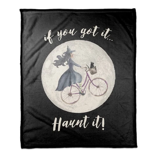 If You Got It, Haunt It Coral Fleece Blanket 2 If You Got It, Haunt It Coral Fleece Blanket - Image 2