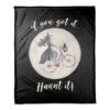 If You Got It, Haunt It Coral Fleece Blanket 8 If You Got It, Haunt It Coral Fleece Blanket -Halloween Decor Shop D442936S 1