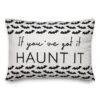 Got It Haunt It Bat Throw Pillow 9 Got It Haunt It Bat Throw Pillow -Halloween Decor Shop D442980S 1