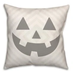 Neutral Diamond Jack Throw Pillow 4 Neutral Diamond Jack Throw Pillow -Halloween Decor Shop D442990S 1 1