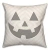 Neutral Diamond Jack Throw Pillow 6 Neutral Diamond Jack Throw Pillow -Halloween Decor Shop D442990S 1