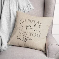I Put A Spell On You Hand Throw Pillow 7 I Put A Spell On You Hand Throw Pillow -Halloween Decor Shop D442995S 3