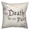 Til Death Do Us Part Throw Pillow 4 Til Death Do Us Part Throw Pillow -Halloween Decor Shop D442996S 1