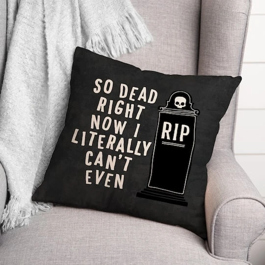 So Dead Right Now Throw Pillow 3 So Dead Right Now Throw Pillow - Image 3