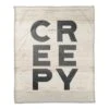 Creepy Wood Fleece Throw -Halloween Decor Shop D442999S 1