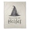 Welcome My Pretties Fleece Throw Blanket 17 Welcome My Pretties Fleece Throw Blanket -Halloween Decor Shop D443004S 1