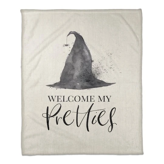 Welcome My Pretties Fleece Throw Blanket 1 Welcome My Pretties Fleece Throw Blanket