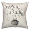 Feeling Crafty Throw Pillow -Halloween Decor Shop D443007S 1