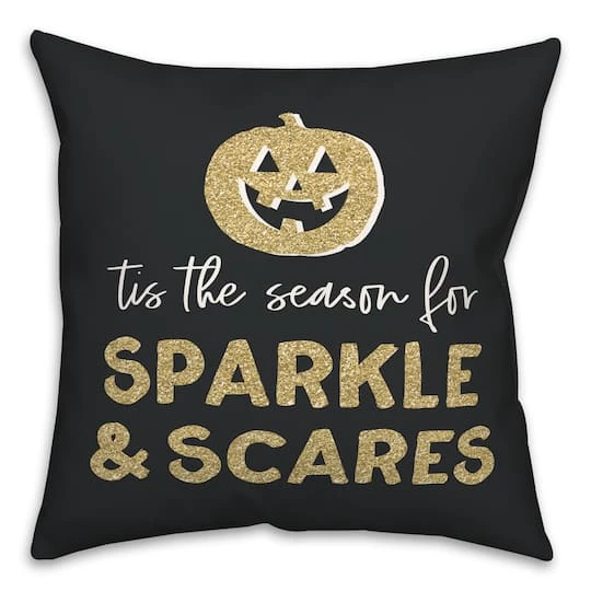 Sparkle & Scares Throw Pillow 2 Sparkle & Scares Throw Pillow - Image 2