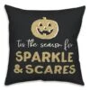 Sparkle & Scares Throw Pillow -Halloween Decor Shop D443017S 1
