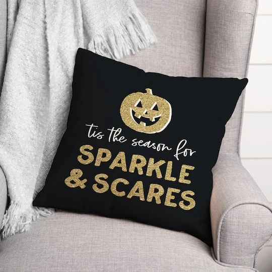 Sparkle & Scares Throw Pillow 3 Sparkle & Scares Throw Pillow - Image 3