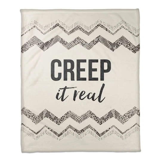 Creep It Real Fleece Throw 2 Creep It Real Fleece Throw - Image 2