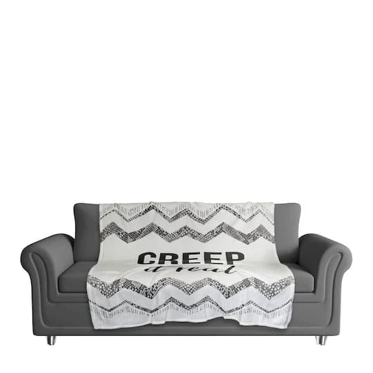 Creep It Real Fleece Throw 4 Creep It Real Fleece Throw - Image 4