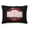Slay Fangs Throw Pillow -Halloween Decor Shop D443029S 1
