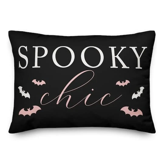 Spooky Chic Throw Pillow 2 Spooky Chic Throw Pillow - Image 2