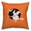 Flying Witch Throw Pillow 13 Flying Witch Throw Pillow -Halloween Decor Shop D443035S 1