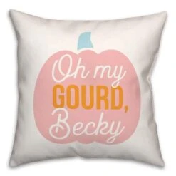 Oh My Gourd, Becky Throw Pillow