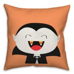 Vampire Candy Corn Fangs Throw Pillow 4 Vampire Candy Corn Fangs Throw Pillow -Halloween Decor Shop D443044S 1 1