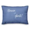 Beware Of Ghosts Throw Pillow 9 Beware Of Ghosts Throw Pillow -Halloween Decor Shop D443046S 1