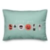 Spooky Type Throw Pillow -Halloween Decor Shop D443052S 1