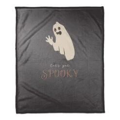 Get Spooky Ghost Fleece Throw 5 Get Spooky Ghost Fleece Throw -Halloween Decor Shop D443057S 1 1
