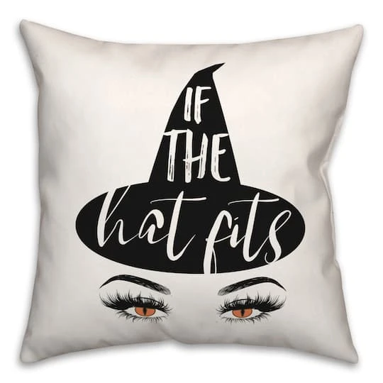 If The Hat Fits Throw Pillow 2 If The Hat Fits Throw Pillow - Image 2