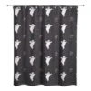 Retro Ghost Pattern Shower Curtain 15 Retro Ghost Pattern Shower Curtain -Halloween Decor Shop D443083S 1