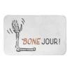 Bone Jour Bath Mat 4 Bone Jour Bath Mat -Halloween Decor Shop D443084S 1