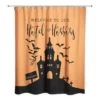 Hotel Of Horrors Shower Curtain -Halloween Decor Shop D443087S 1