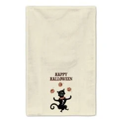 Juggling Cat Tea Towel Set -Halloween Decor Shop D443091S 3
