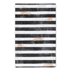 Mid Mod Pumpkin Happy Haunting Tea Towel Set -Halloween Decor Shop D443094S 5