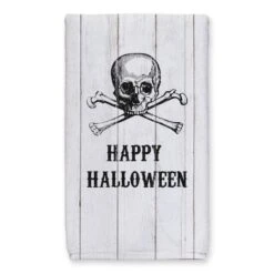 Happy Halloween Skull Tea Towel Set -Halloween Decor Shop D443101S 2