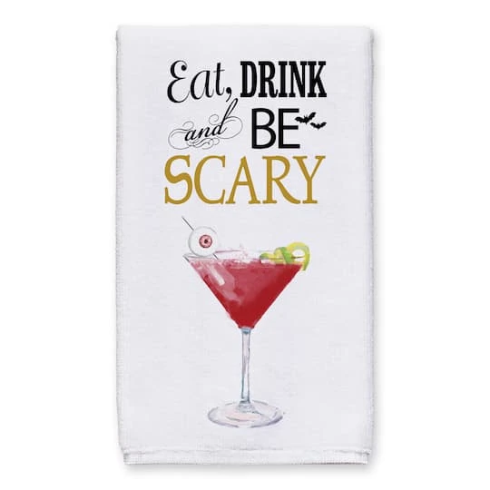 Be Scary Cocktail Tea Towel Set 3 Be Scary Cocktail Tea Towel Set - Image 3