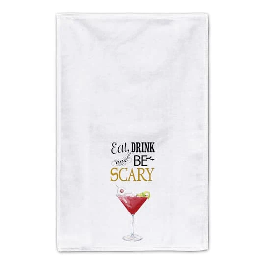 Be Scary Cocktail Tea Towel Set 4 Be Scary Cocktail Tea Towel Set - Image 4