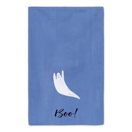 BOO Ghosts Tea Towel Set 4 BOO Ghosts Tea Towel Set - Image 4
