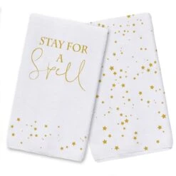 Stay For A Spell Tea Towel Set