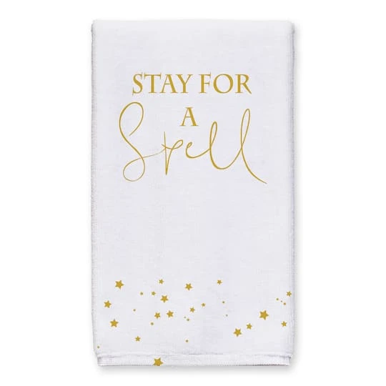 Stay For A Spell Tea Towel Set 3 Stay For A Spell Tea Towel Set - Image 3