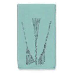 Witch In A Shoe Tea Towel Set 10 Witch In A Shoe Tea Towel Set -Halloween Decor Shop D443117S 4