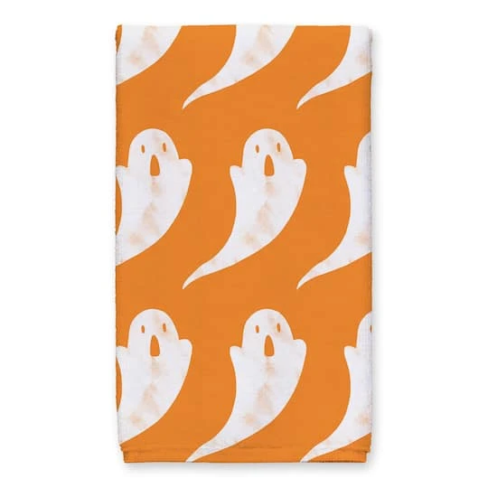 Orange BOO Ghost Tea Towel Set 5 Orange BOO Ghost Tea Towel Set - Image 5
