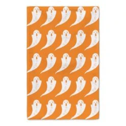 Orange BOO Ghost Tea Towel Set 11 Orange BOO Ghost Tea Towel Set -Halloween Decor Shop D443118S 5