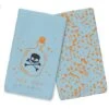 Blue & Orange Pick Your Poison Tea Towel Set