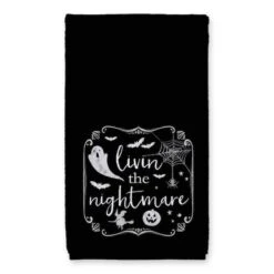 Livin The Nightmare Tea Towel Set -Halloween Decor Shop D443121S 2
