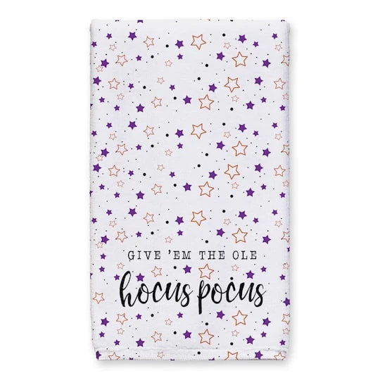 Give 'Em The Ole Hocus Pocus Tea Towel Set 3 Give 'Em The Ole Hocus Pocus Tea Towel Set - Image 3