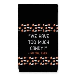 Too Much Candy Tea Towel Set -Halloween Decor Shop D443124S 2