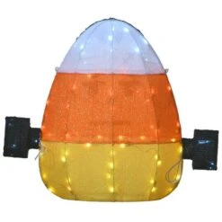 24" Pre-Lit Candy Corn Frankenstein -Halloween Decor Shop D445267S 15