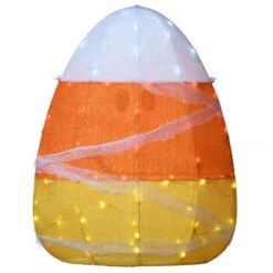 28" Pre-Lit Candy Corn Mummy -Halloween Decor Shop D445270S 16
