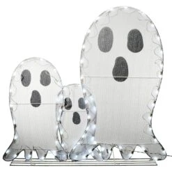 36" Pre-Lit Ghost Trio 15 36" Pre-Lit Ghost Trio -Halloween Decor Shop D445271S 17