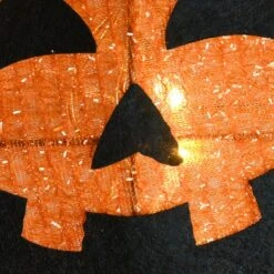 19" Orange LED Stacked Pumpkins With Witch Hat Halloween Decor 7 19" Orange LED Stacked Pumpkins With Witch Hat Halloween Decor -Halloween Decor Shop D445308S 3