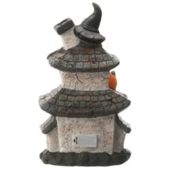 18" LED Multilevel Haunted House 17 18" LED Multilevel Haunted House -Halloween Decor Shop D445325S 17