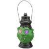 12" LED Green Ghoul Lantern